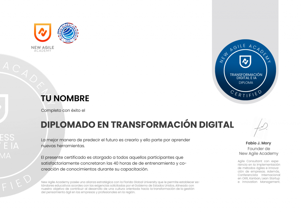 TRANSFORMACIÓN DIGITAL - DIPLOMA